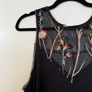 Hummingbird Embroidered Tunic